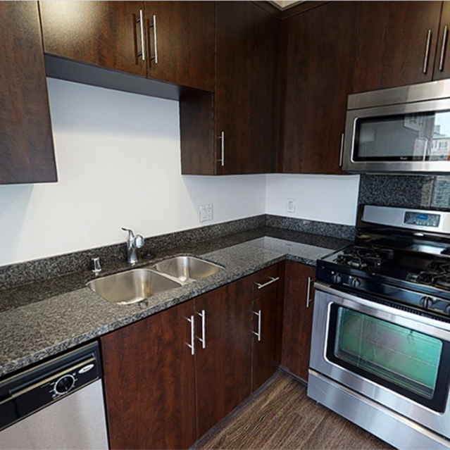 Domain Oakland Apartments - virtual tour of floorplan 1B